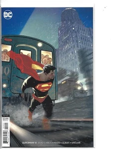 SUPERMAN # 10 * VARIANTE ADAM HUGHES * DC COMICS * CASI COMO NUEVO - Imagen 1 de 1