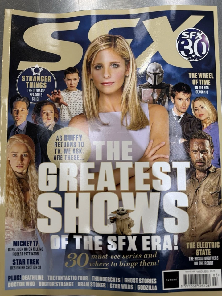 SFX magazine Mar '25 The Greatest Shows of the SFX era. Stranger Things Season 5 - Image 1 of 1