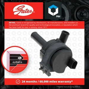 Electric Water Pump fits MERCEDES CL500 C216 4.7 5.5 06 to 13 Gates 2218350164 - Picture 1 of 4