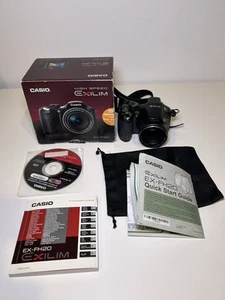 Casio Digitalkamera HIGH SPEED EXILIM EX-FH20 9.1MP optisch 20x Zoom getestet - Bild 1 von 17