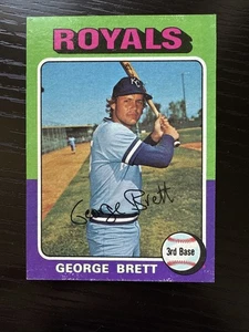 1975 Topps George Brett RC Rookie #228 Kansas City Royals - Picture 1 of 2