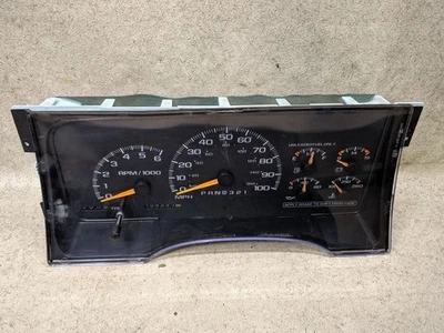 Speedometer Instrument Cluster 16221455 Fits 95-00 CHEVROLET TAHOE o48-203513 - Image 1 of 4