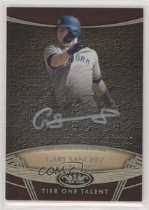 Topps Tier One Talent Silver Ink 2019/10 Gary Sanchez #TTA-GS automático - Imagen 1 de 3