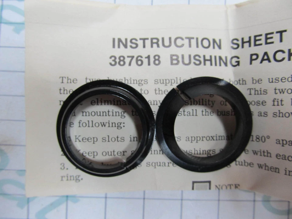 OMC 387618 433029 Bushing Package Evinrude/Johnson Trolling Motors - Image 1 of 1