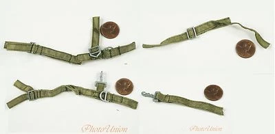 1:6 Scale Dragon Action Figure Military Suspenders Belts Kits DA340_2_3_4 - Image 1 of 4