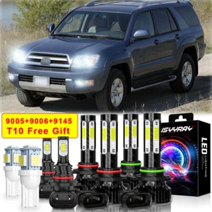 Para For Toyota 4Runner 2003-2005 faro Hi/Lo Beam+bombillas de luces antiniebla - Picture 1 of 12