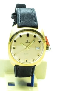 RARE VINTAGE YEMA 1150 Mechanical French WATCH FE 140-1 1960's NEW OLD STOCK NOS - Picture 1 of 9