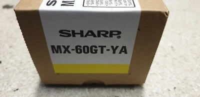 Genuine Sharp MX60GTYA Yellow Toner Cartridge MX-60GTYA MX 3050N/60N/70N/3560N - Image 1 of 3
