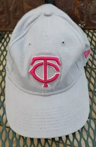 MINNESOTA TWINS New Era 9TWENTY Women’s Strapback Hat Cap - Twin Cities TC Logo - Picture 1 of 12