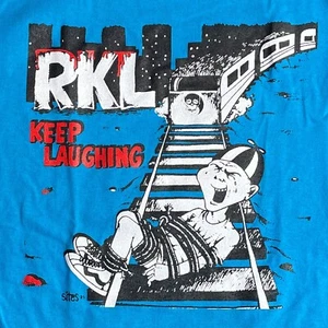 RKL Rich Kids On LSD Keep Laughing Short Sleeve Gift S to 5XL T-shirt BO1667 - Picture 1 of 3