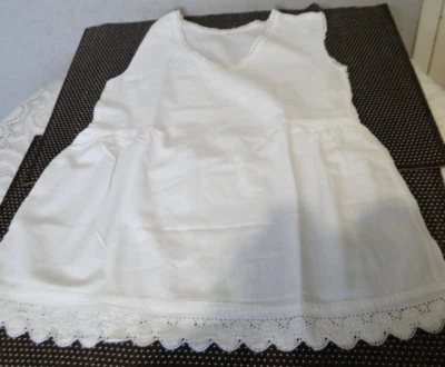 Conjunto Muñeca Base Vestido Vintage Niña Altura 51 Cm Principios Siglo XX Nº 461 Foto 1 de 4