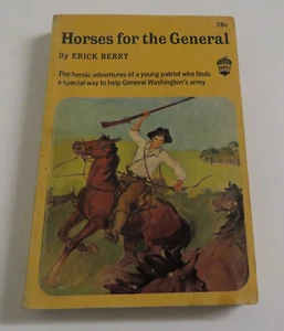 Horses for the General by Erick Berry 1963 Acorn Paperback Vintage - Picture 1 of 5