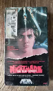 A Nightmare on Elm Street Factory SEALED Horror (VHS 1990) MEDIA Video Treasures - Picture 1 of 13