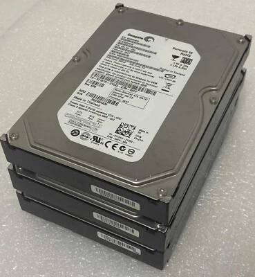 Lot of 3x ST3250620NS Seagate Barracuda ES 250GB 7.2K RPM SATA 3.5" Hard Drive - Image 1 of 3