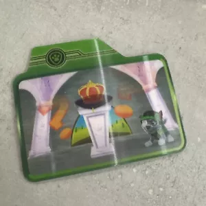 Paw Patrol Mission Pup Pad parte di ricambio missione animata carta verde rocciosa - Foto 1 di 6