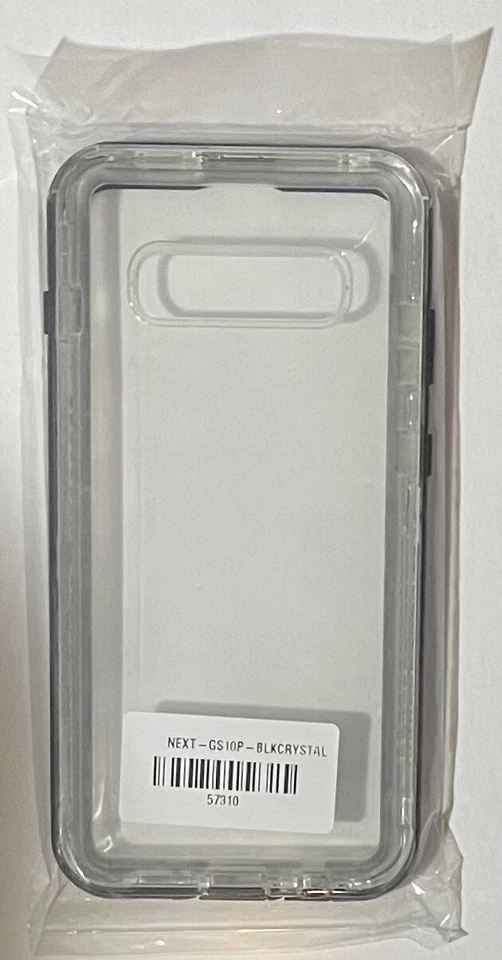 LifeProof Next Series Phone Case For Samsung Galaxy S10+ Black Crystal Clear - Image 1 of 1