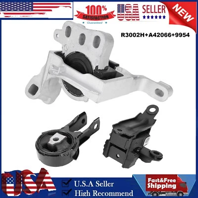 3PCS Engine Motor & Trans Mount For Mazda CX-3 2.0L 2016-2019 R3002H 9954 A42066 — 第 1/4 张图片