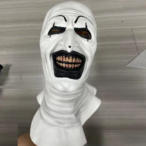 Art the Clown Halloween Cosplay Costume - Jumpsuit & Mask from Terrifier 2 - Picture 1 of 20