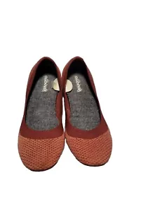 Allbirds Women's Tree Breezers Sunkissed (Brick Red) Color Flats, 5.5 US - Picture 1 of 12