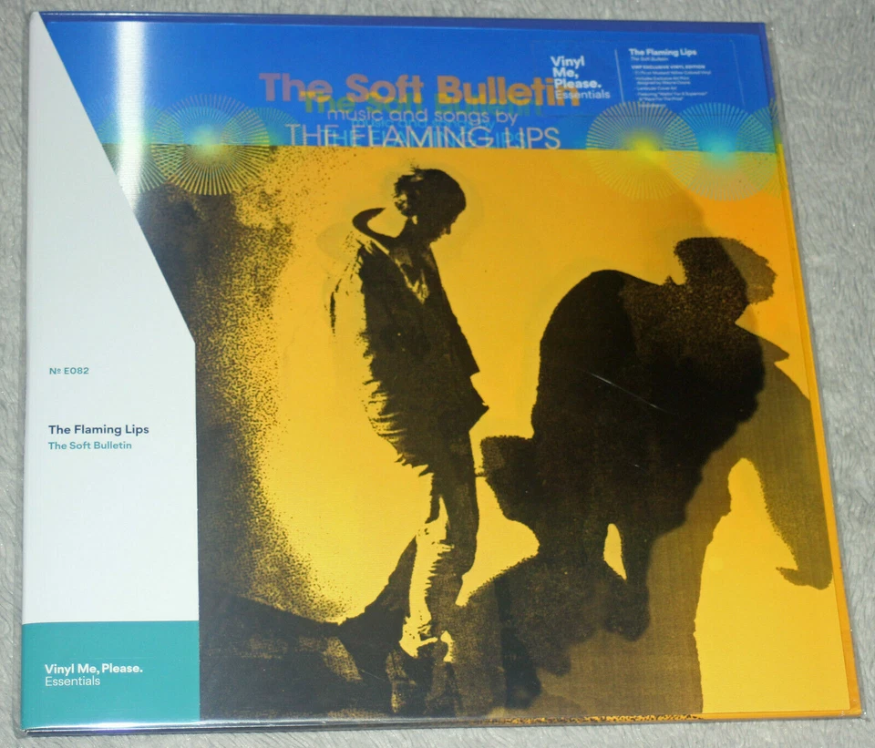 The Flaming Lips Soft Bulletin Mustard Yellow Vinyl Me Please 2lp VMP Color