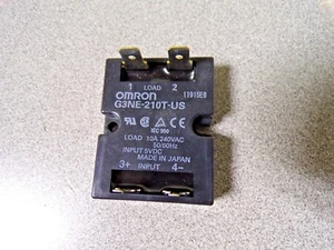 OMRON 3-Pole Surface Mount Solid State Relay; Max.Output Amps w/Heat Sink:10 (K) - Picture 1 of 3