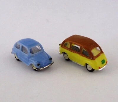 2 mini coches vintage seat 600 fabricados en españa anguplas Foto 1 de 4