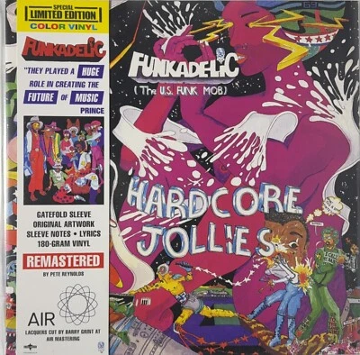 Funkadelic - Hardcore Jollies (2023) *NEW, Sealed translucent pink vinyl record* - Image 1 of 4