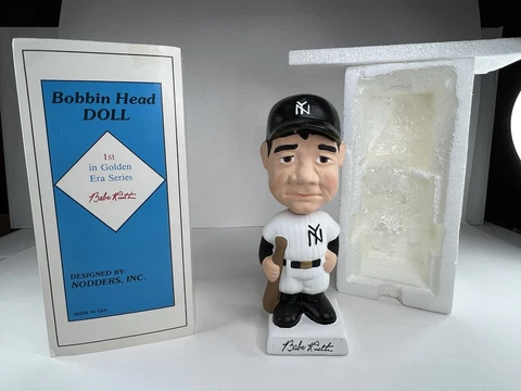 Babe Ruth New York Yankees Golden Era Series Nodder Inc. 1989 Bobblehead Cover