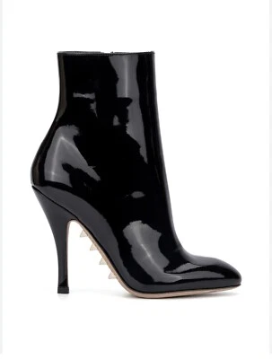 Botines Rockstud de charol Valentino Garavani EU38.5/US8 Foto 1 de 4