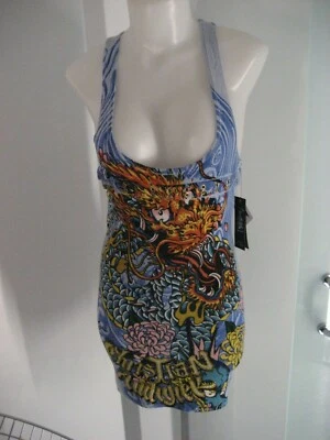 Christian Audigier Bling Tank Dress Size S - Image 1 of 4