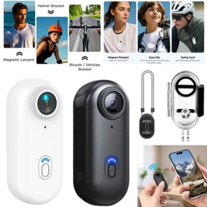 4K MINI WIFI Action Camera Thumb Sport DV POV Portable Video Recorder Waterproof - Picture 1 of 32