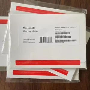 Nue Microsoft Windows Server 2022 Datacenter 64Bit 16 Core-Lizenzschlüssel-DVD - Bild 1 von 3