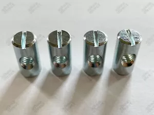 Ikea Cross dowel nut sleeve, Part # 100505, 113153 (4 pack) - NEW USA shipped - Picture 1 of 1