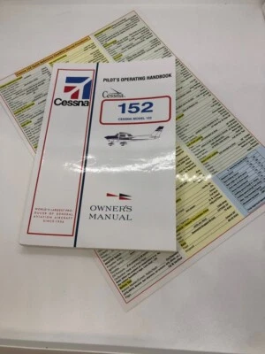 Cessna 152 Model Pilot Operating Handbook and Checklist - Image 1 of 4