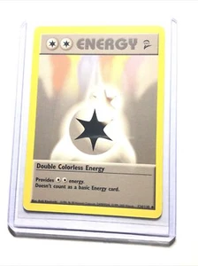 DOUBLE COLORLESS ENERGY - Base Set 2 - 124/130 - Common - Pokemon - Unlimited NM - Picture 1 of 1