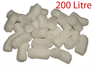 200 Litre Void Bio Enviro Loose Fill Biofill Packing packaging Peanuts nuts Foam - Picture 1 of 2
