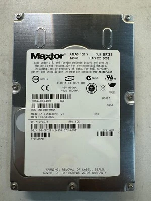 DELL FC271 ATLAS 10K V 8D147J0 146GB 10K RPM ULTRA 320 SCSI 3.5" HDD - Image 1 of 4