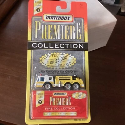 Matchbox Premiere Collection,bay District Fire Department 1/64 Scale - Image 1 of 3