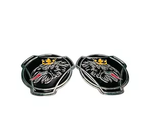 New Custom Black And Red Griffin Logo For Scania Truck Car Front Grill Grille - Picture 1 of 4
