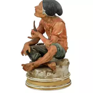 Vintage Degorama Inc Fe-7 Old Guiseppe Japan Figurine Statue Ceramic - Picture 1 of 16
