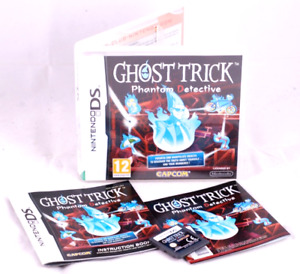 Ghost Trick: Phantom Detective (Nintendo DS) rare and complete with Book