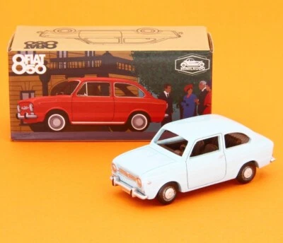 LAUDORACING-MODELS MINILAUDO 1/64 FIAT 850 BERLINA N°1I RESIN AND METAL MODEL - Immagine 1 di 4