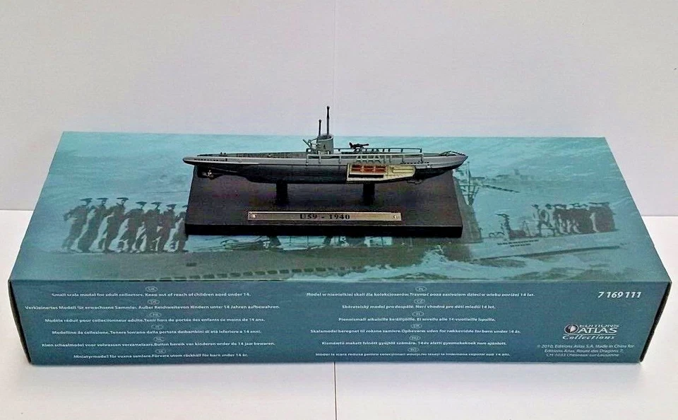 SOTTOMARINO U59 - EDITIONS   ATLAS [111] scala 1350 - Immagine 1 di 1