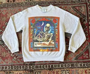 Online Ceramics RARE Grateful Dead the Storyteller Crewneck Sweatshirt Size M - Picture 1 of 9