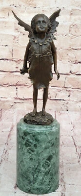 Handmade Milo Bronze Fairy Baby Angel Sculpture: Hot Cast Figurine for Home Sale - Image 1 of 4