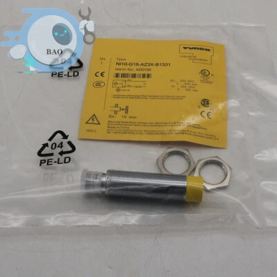 TURCK Ni10-G18-AZ3X-B1331 Proximity Sensor NI10G18AZ3XB1331 No. 43721 - Image 1 of 4