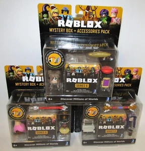 Roblox Mystery Box & Accessories Pack Serie 6 Con Código Virtual Nuevo Lote de (3) - Imagen 1 de 5