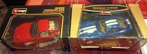 Burago Ferrari 550 Maranello+ Dodge Viper GTS coupé 1/18 - Foto 1 di 5