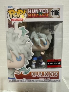 Funko Pop! Hunter x Hunter Killua Zoldyck #1106 AAA Anime Exclusive W/ Protector - Picture 1 of 8
