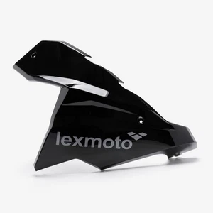 Motorcycle Lower Right Side Panel Black Screw-on Easy Installation Painted COVER - Picture 1 of 9